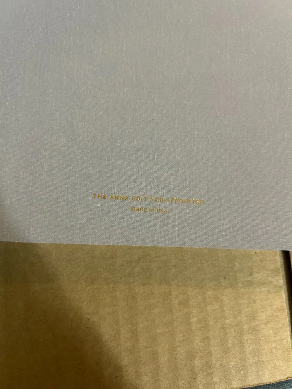 NWOT Appointd x The Anna Edit Lavender Yearly Planner